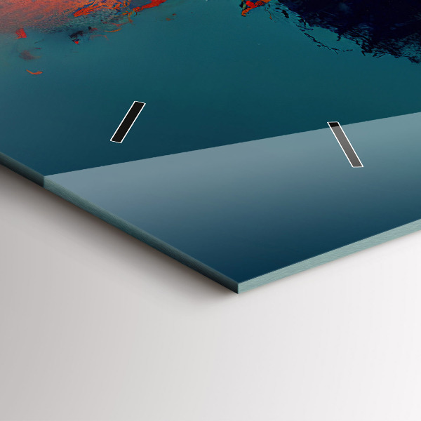 Horizontale Uhr Futuristische virtuelle Welt