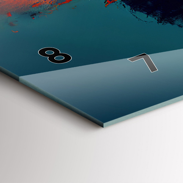 Horizontale Uhr Futuristische virtuelle Welt