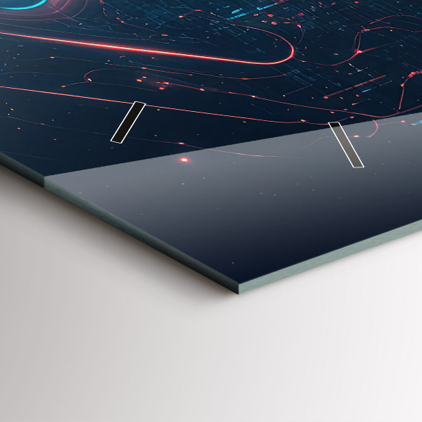 Horizontale Uhr mit motiv Künstliche Intelligenz