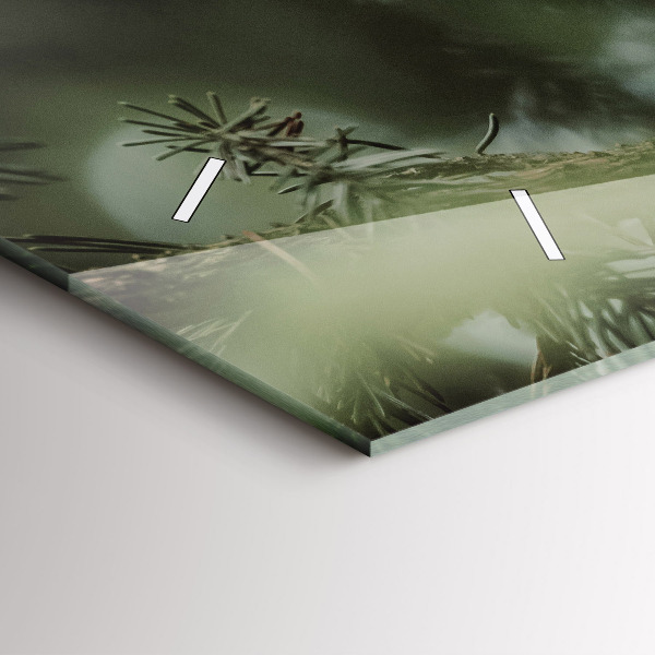 Horizontale Uhr mit motiv Eichhörnchen und Wildtiere