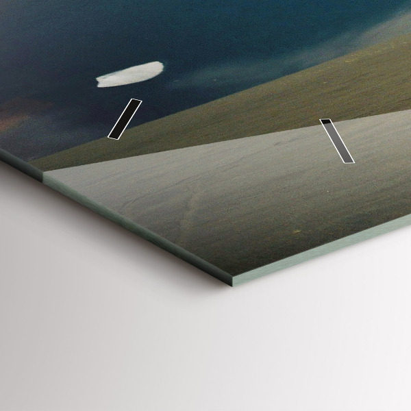 Horizontale Uhr Fahrzeug in der Wüste von Kamtschatka