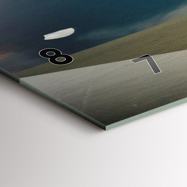 Horizontale Uhr Fahrzeug in der Wüste von Kamtschatka