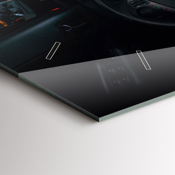 Horizontale Uhr mit motiv Auto in Tokio