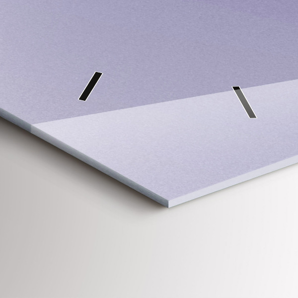 Horizontale Uhr mit motiv Abstrakte Sonne