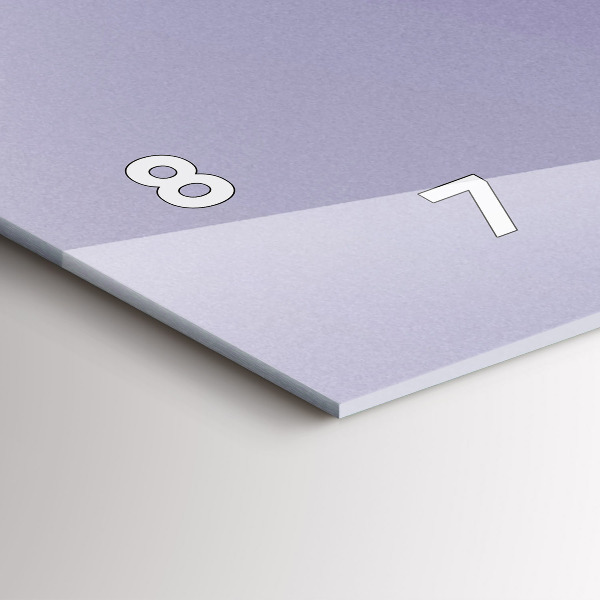 Horizontale Uhr mit motiv Abstrakte Sonne