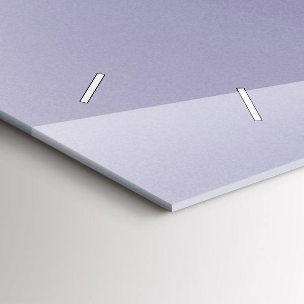 Horizontale Uhr mit motiv Abstrakte Sonne