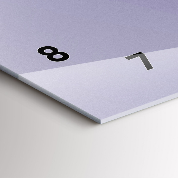 Horizontale Uhr mit motiv Abstrakte Sonne