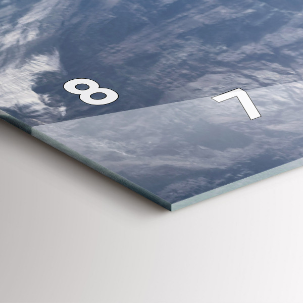 Horizontale Uhr Ziege im Aosta-Tal