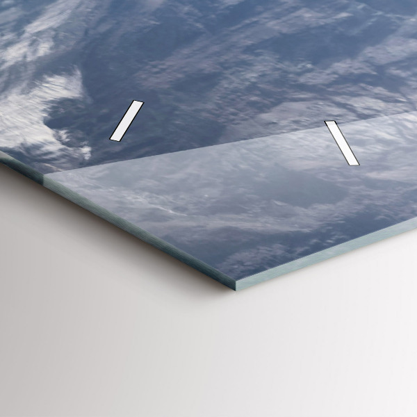 Horizontale Uhr Ziege im Aosta-Tal