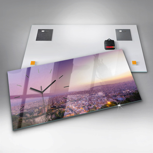 Horizontale Uhr Barcelona Bunker El Carmel