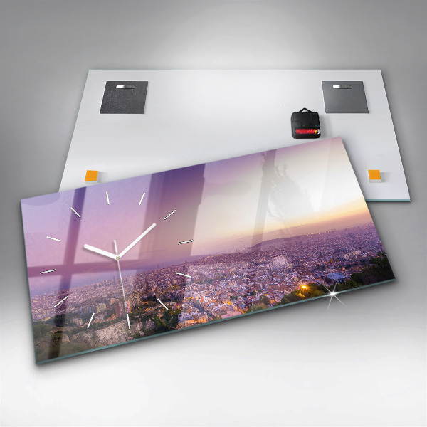 Horizontale Uhr Barcelona Bunker El Carmel