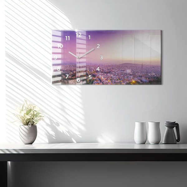 Horizontale Uhr Barcelona Bunker El Carmel