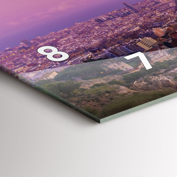 Horizontale Uhr Barcelona Bunker El Carmel