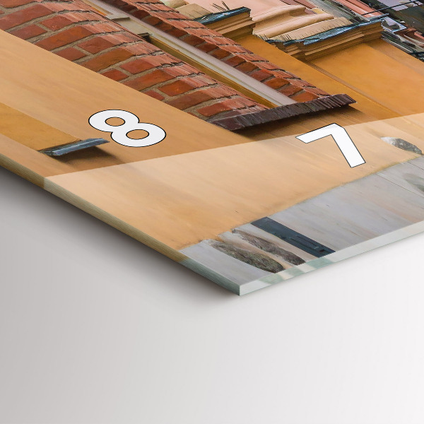 Horizontale Uhr Alte Stadt in Warschau