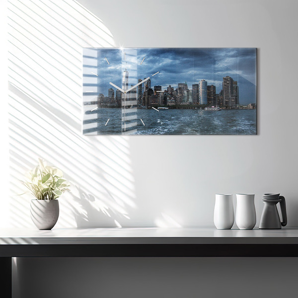 Horizontale Uhr Panorama von New York City