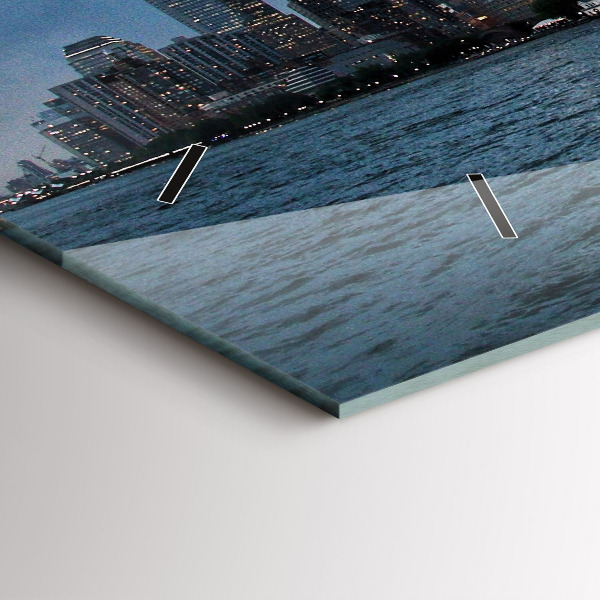 Horizontale Uhr Panorama von New York City