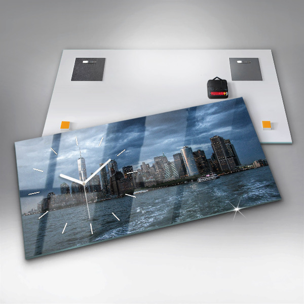 Horizontale Uhr Panorama von New York City