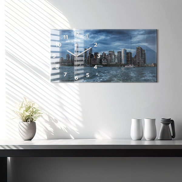 Horizontale Uhr Panorama von New York City