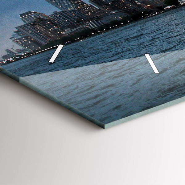 Horizontale Uhr Panorama von New York City