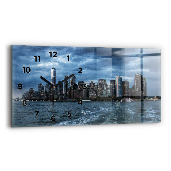Horizontale Uhr Panorama von New York City