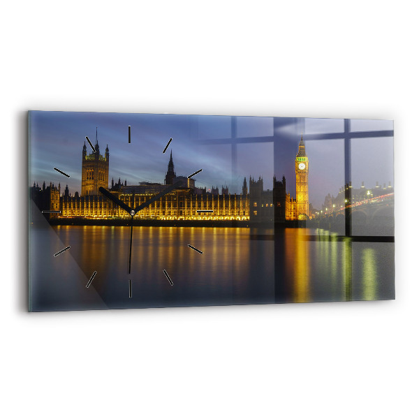 Horizontale Uhr mit motiv Winchester Palast London