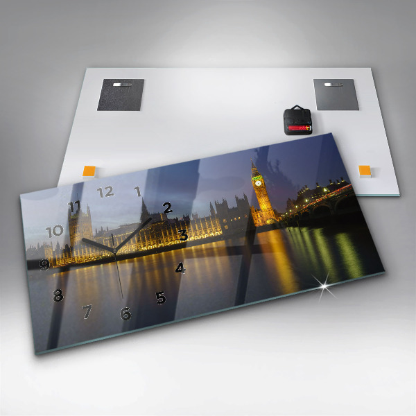 Horizontale Uhr mit motiv Winchester Palast London