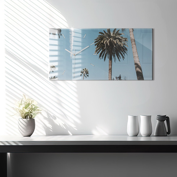 Horizontale Uhr Palmen in Los Angeles