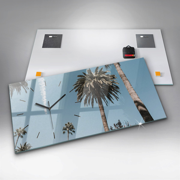 Horizontale Uhr Palmen in Los Angeles