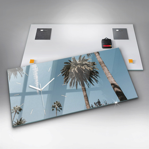 Horizontale Uhr Palmen in Los Angeles