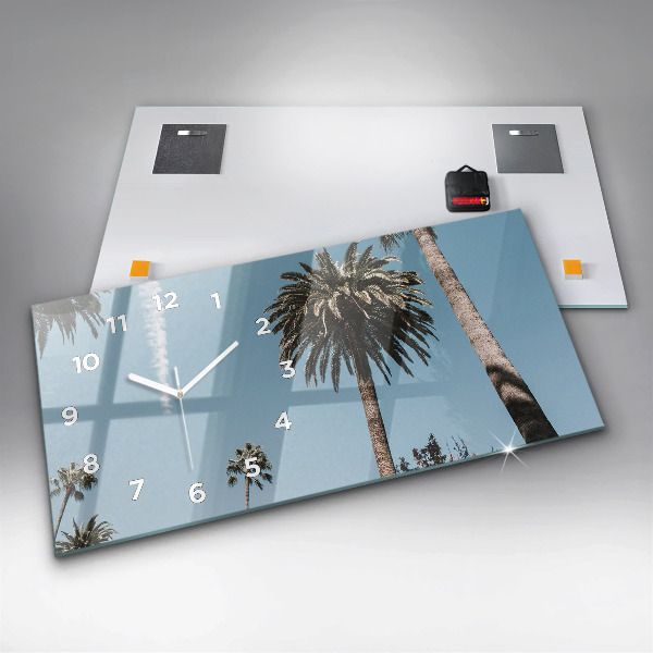 Horizontale Uhr Palmen in Los Angeles
