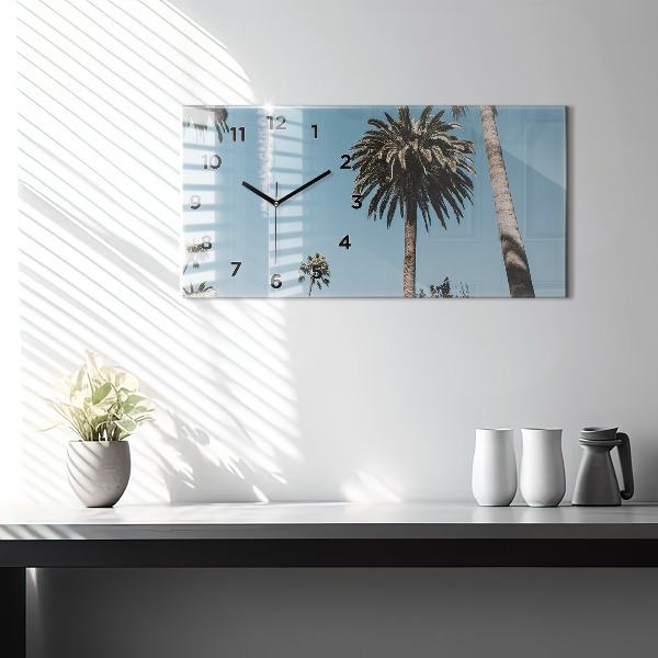 Horizontale Uhr Palmen in Los Angeles
