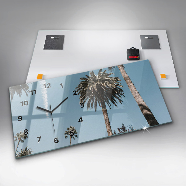 Horizontale Uhr Palmen in Los Angeles