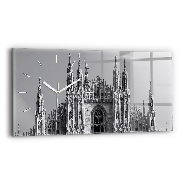 Horizontale Uhr mit motiv Dom von Mailand Kathedrale