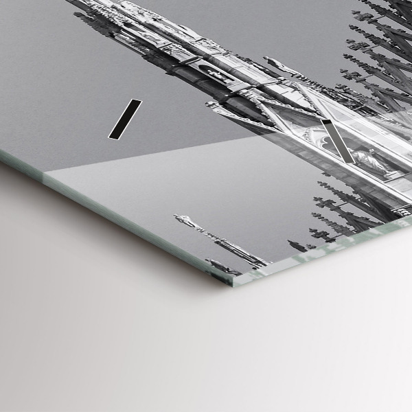 Horizontale Uhr mit motiv Dom von Mailand Kathedrale