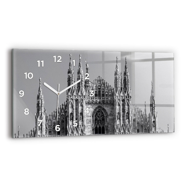 Horizontale Uhr mit motiv Dom von Mailand Kathedrale
