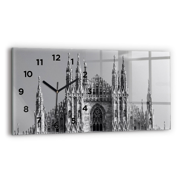 Horizontale Uhr mit motiv Dom von Mailand Kathedrale