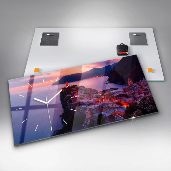 Horizontale Uhr Inschrift der Erinnerungen