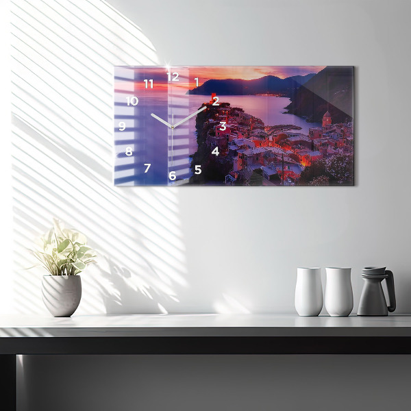 Horizontale Uhr Inschrift der Erinnerungen