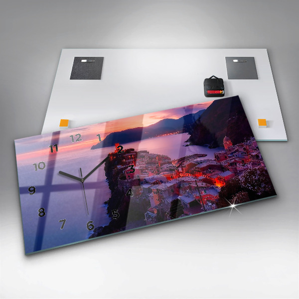 Horizontale Uhr Inschrift der Erinnerungen