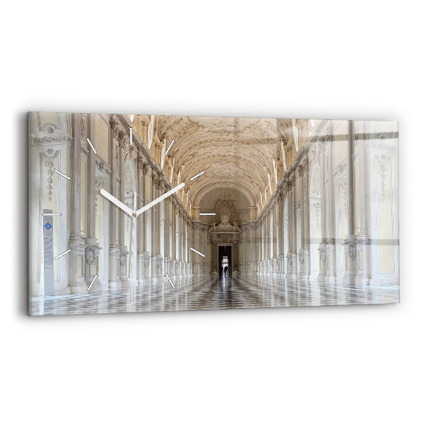 Horizontale Uhr mit motiv Das Museum La Veneria Reale