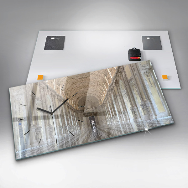Horizontale Uhr mit motiv Das Museum La Veneria Reale