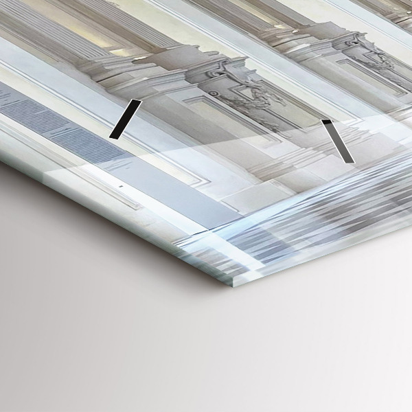 Horizontale Uhr mit motiv Das Museum La Veneria Reale