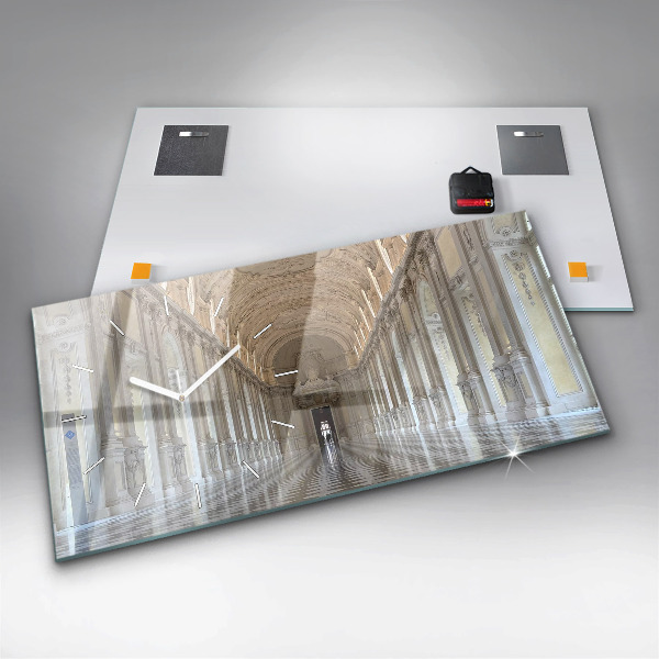 Horizontale Uhr mit motiv Das Museum La Veneria Reale