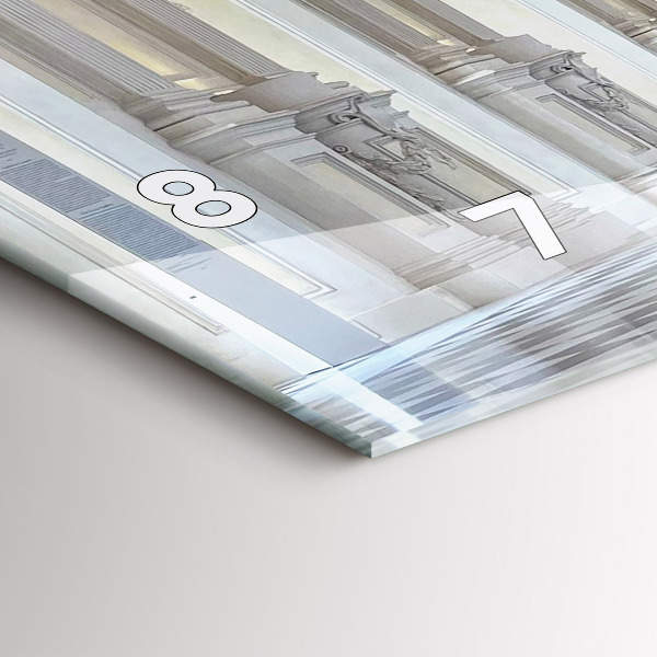 Horizontale Uhr mit motiv Das Museum La Veneria Reale