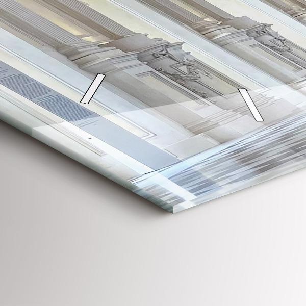 Horizontale Uhr mit motiv Das Museum La Veneria Reale