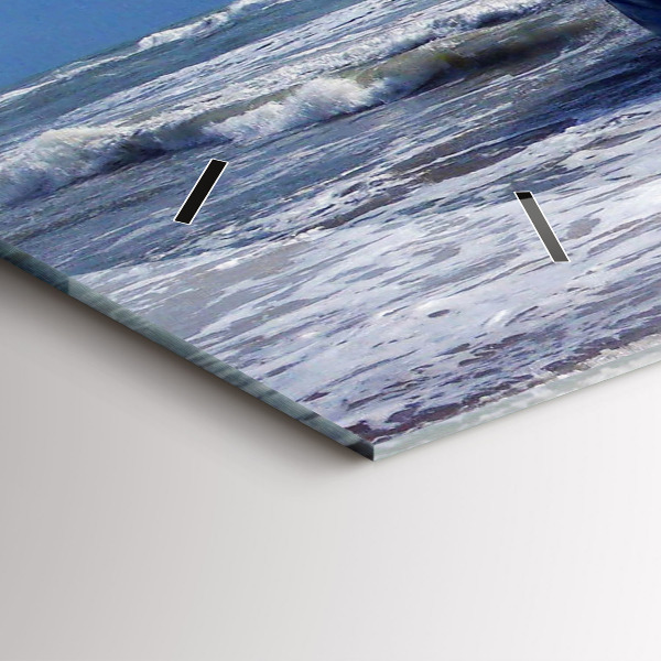 Horizontale Uhr mit motiv Versunkenes Wasserfahrzeug