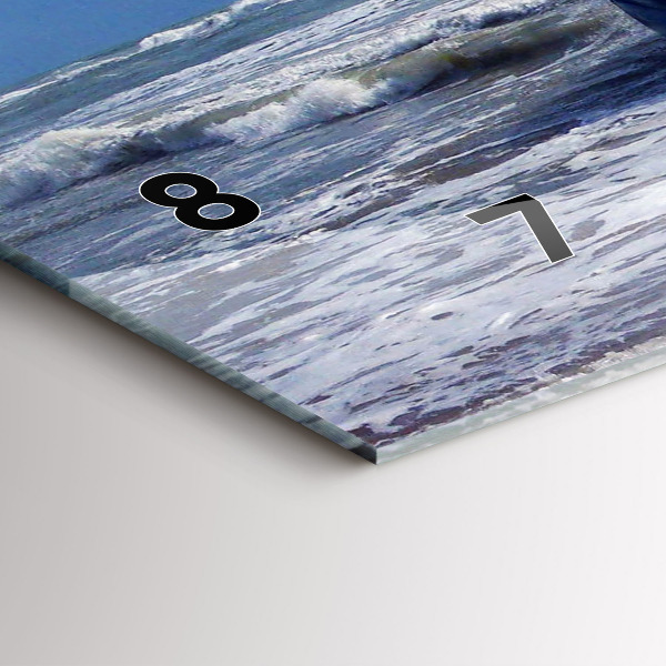 Horizontale Uhr mit motiv Versunkenes Wasserfahrzeug