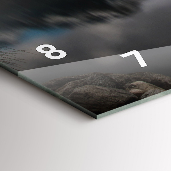 Horizontale Uhr Hohe Tatra in der Slowakei