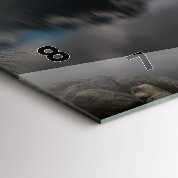 Horizontale Uhr Hohe Tatra in der Slowakei