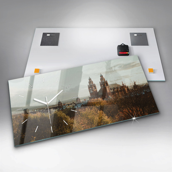 Horizontale Uhr mit motiv Kunstgalerie in Glasgow